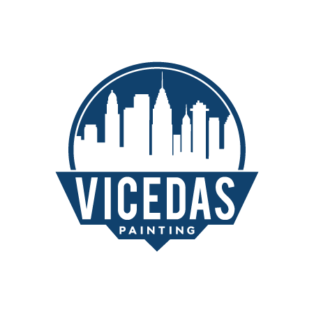 Logo de Vicedas Painting, cliente de la agencia de marketing Código Mexa