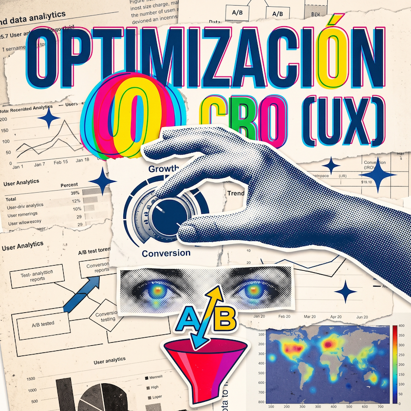 Optimización CRO, Mapas de Calor y Embudos de Conversión - Código Mexa