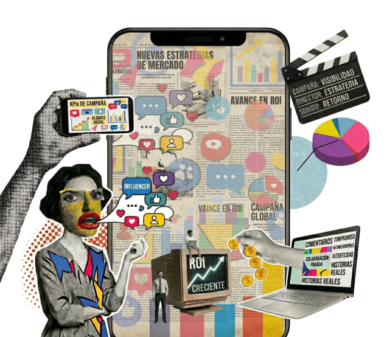 Gestión de campañas de marketing con influencers y relaciones públicas digitales